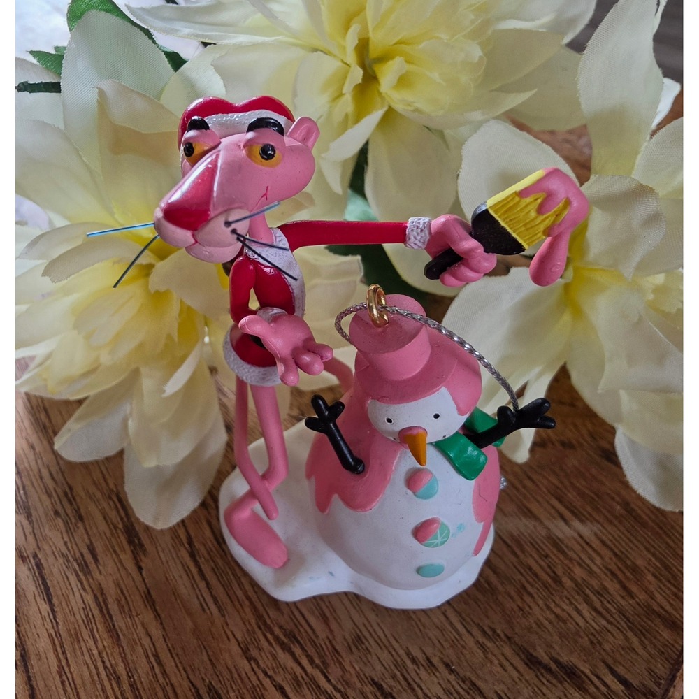 Vintage 2003 Carlton Cards Pink Panther Ornament